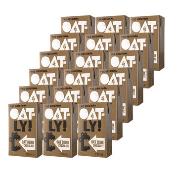 Oatly Oat Chocolate Drink, 18 x 250ml