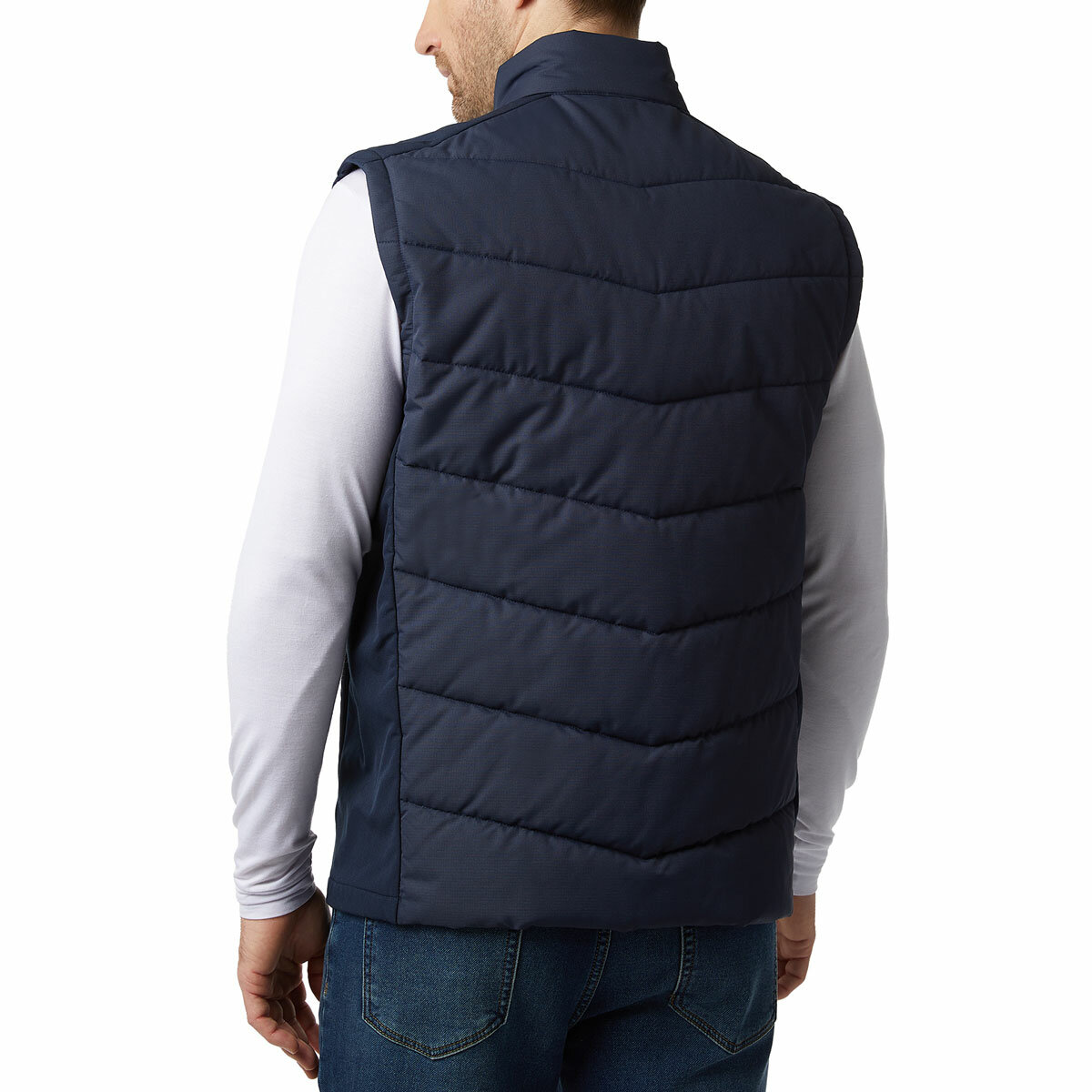32 Degrees Mens Mixed Media Vest