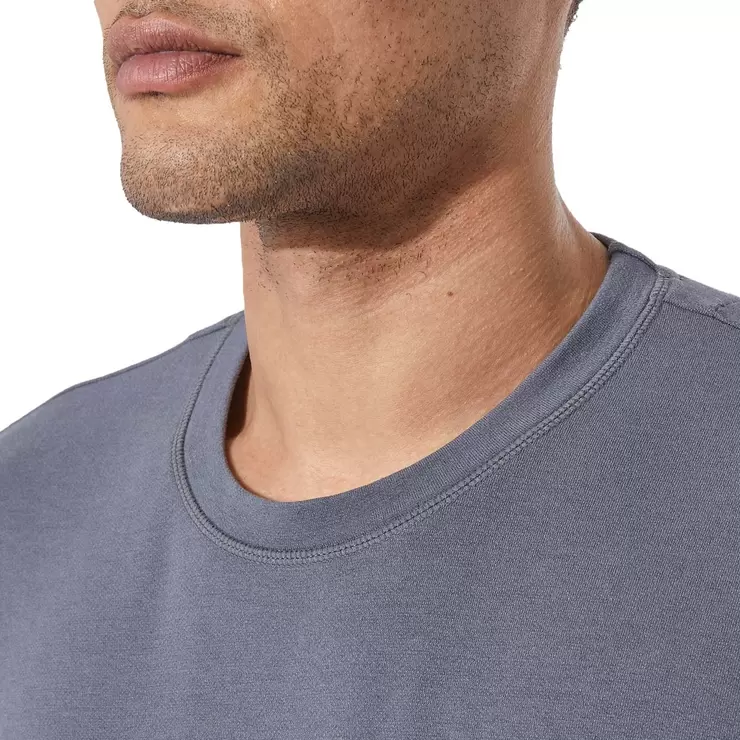 32 Degrees Men's Ultra Stretch Cotton Lounge Set in Faded Plank