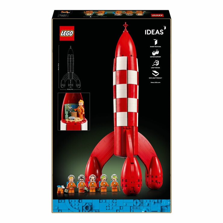 LEGO Ideas Tintin® Moon Rocket - Model 21367 (18+ Years) LEGO Ideas Tintin® Moon Rocket - Model 21367 (18+ Years)