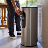 Joseph Joseph 30L Slimline Pedal Bin with Liner Pocket - Stainless Steel