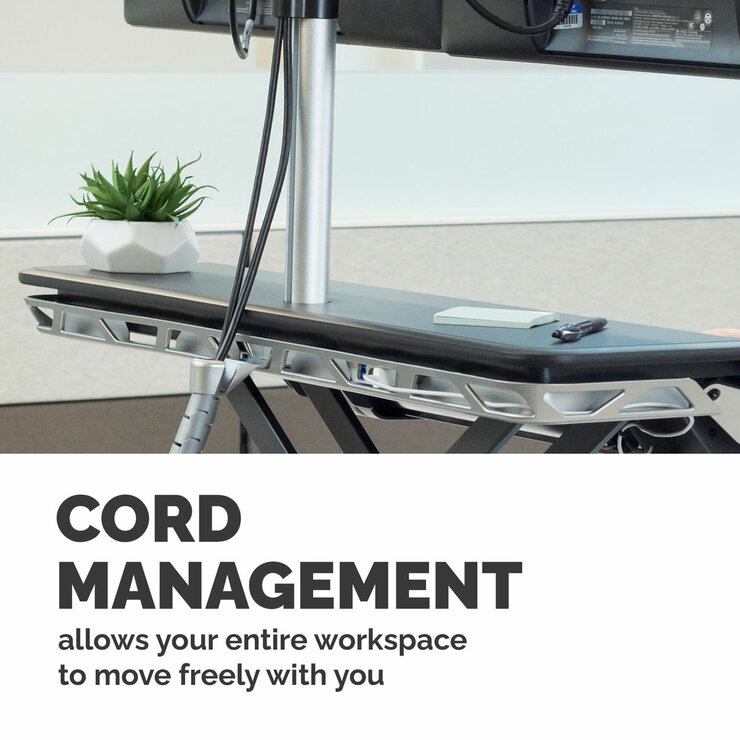 Fellowes Lotus™ Sit-Stand Workstation