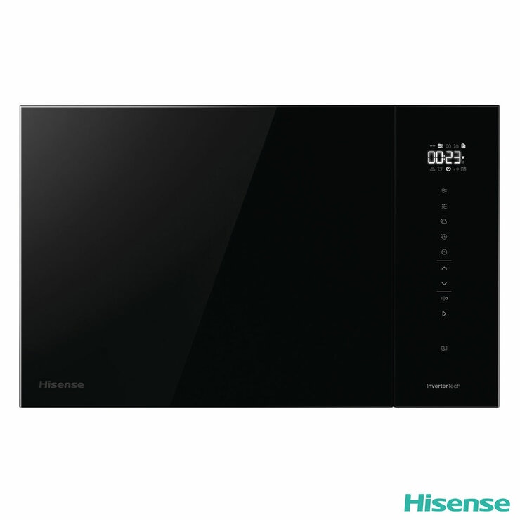 Hisense Hi6 BlackLine BIM325GI63DBGUK Built-In 25L Microwave with Grill, in Jet Black Hisense Hi6 BlackLine BIM325GI63DBGUK Built-In 25L Microwave with Grill, in Jet Black