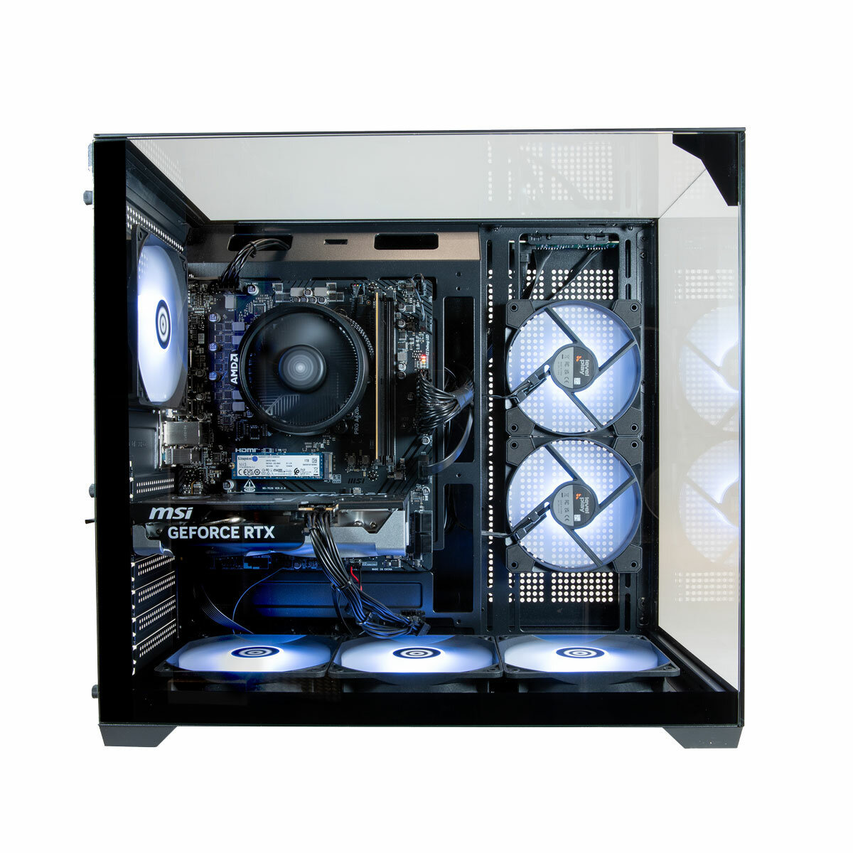 Cyberpower, AMD Ryzen 5, 16GB RAM, 1TB SSD, NVIDIA GeForce RTX 5060, Gaming Desktop PC