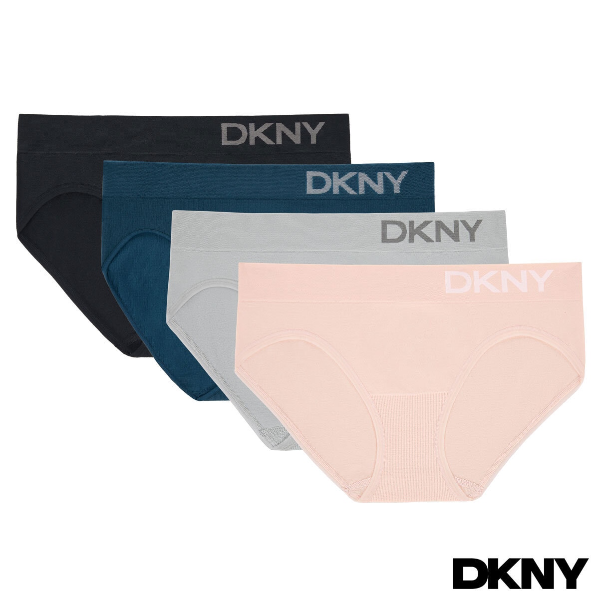 DKNY Seamless Brief Black Pack, Medium