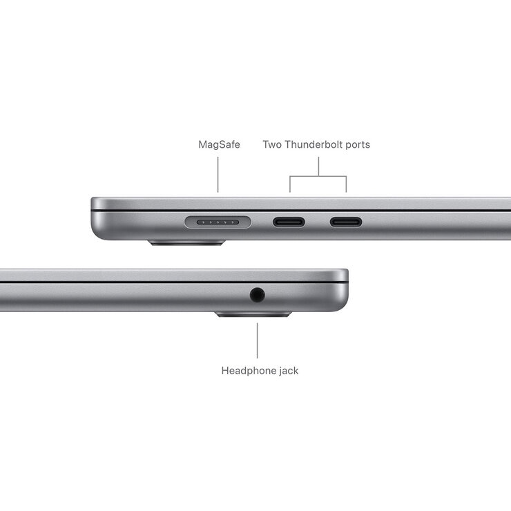 Apple MacBook Air 2024, Apple M3 Chip, 8GB RAM, 512GB SSD, 15.3 Inch in Space Grey, MRYN3B/A Apple MacBook Air 2024, Apple M3 Chip, 8GB RAM, 512GB SSD, 15.3 Inch in Space Grey, MRYN3B/A