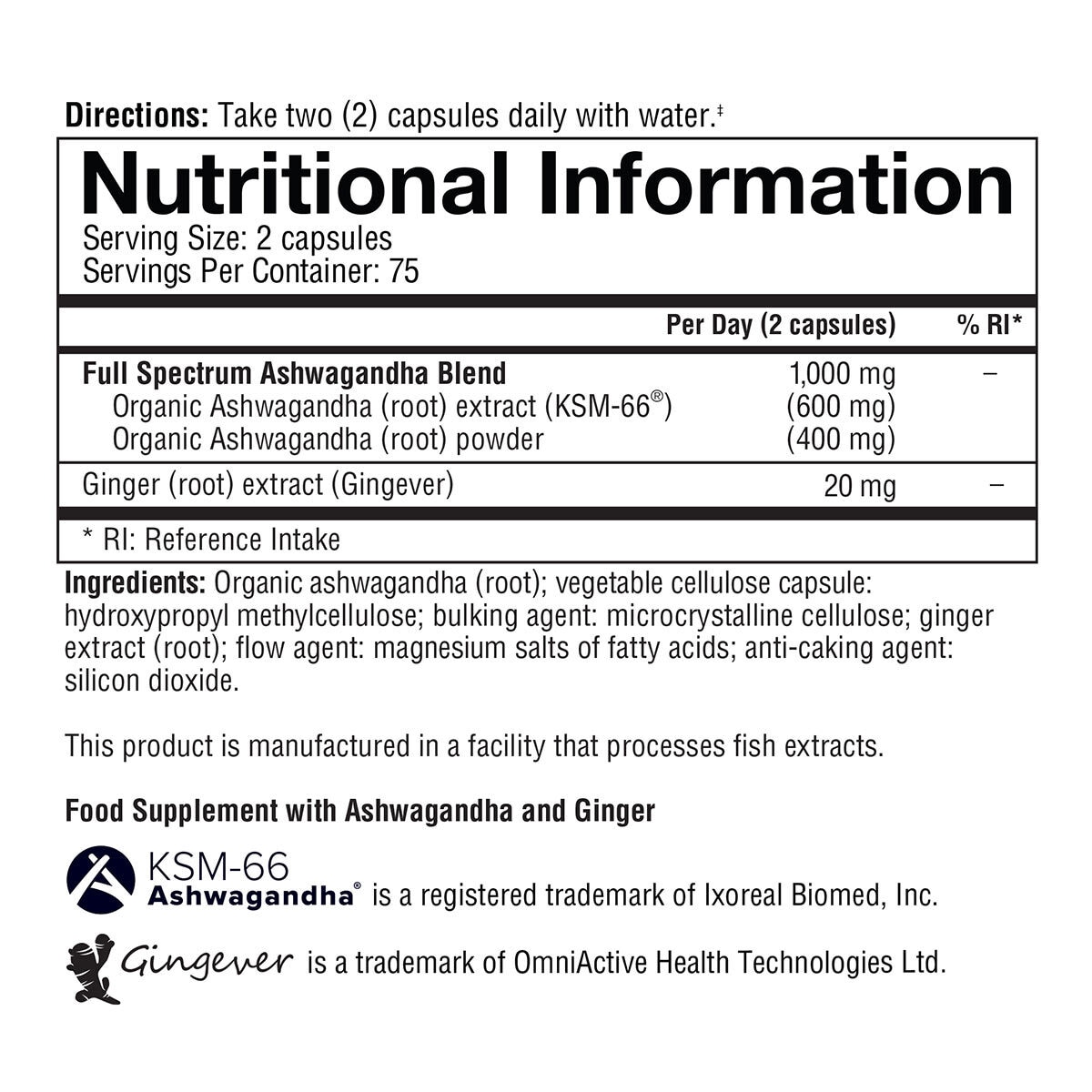 Nutritional Information