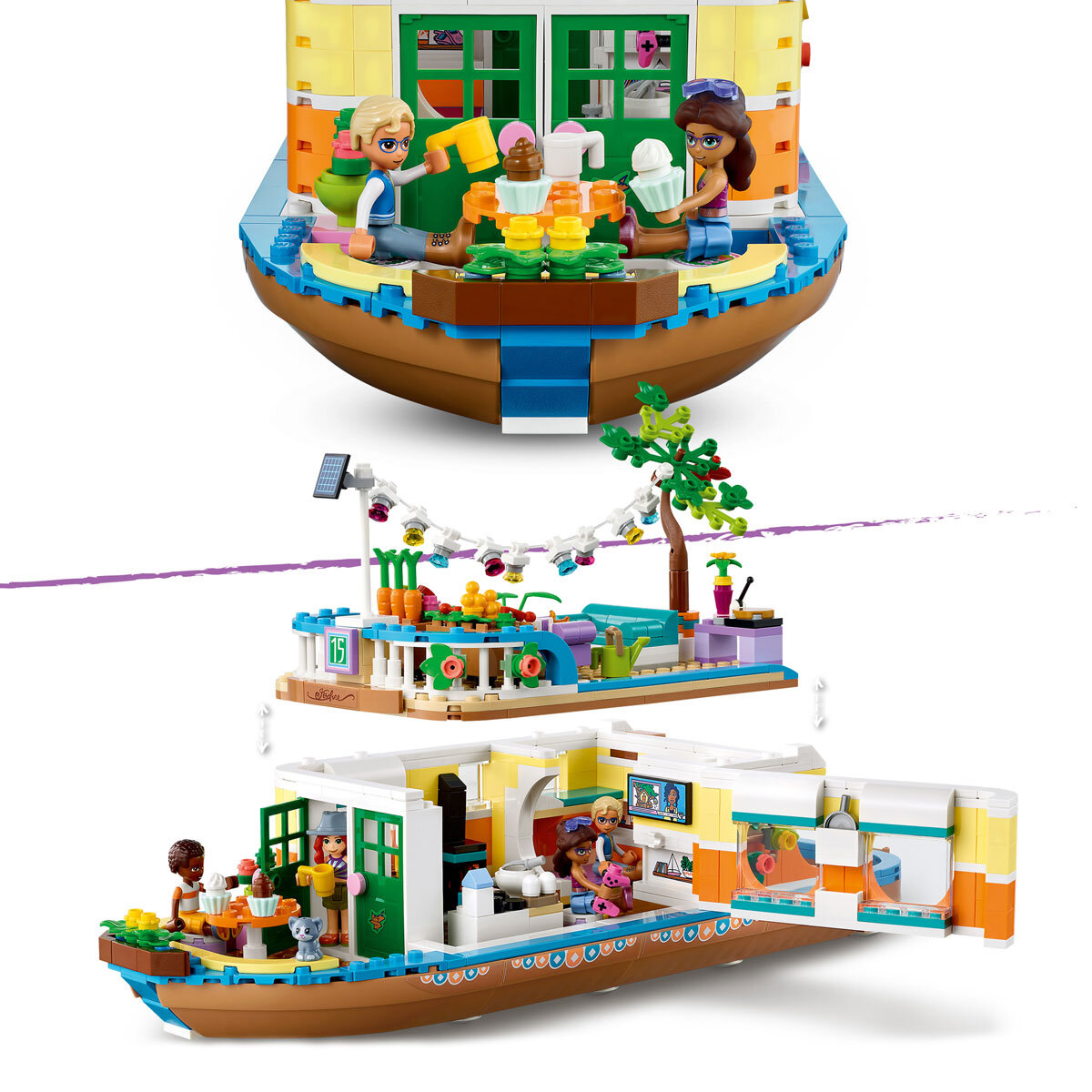 Buy LEGO Friends Canal Houseboat Feature3 Image at Costco.co.uk