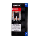 Kirkland Signature Men's 4 Pack Boxer Shorts, Large