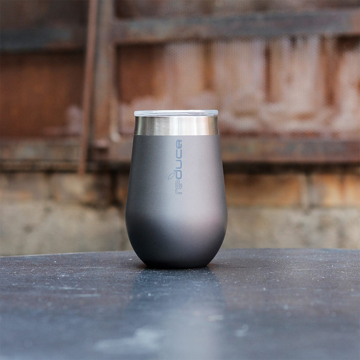 REDUCE Stainless Steel Vacuum Insulated Wine Tumblers, 4 Pack Costco UK