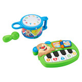 mattel tap & teach music gift set in the packaging