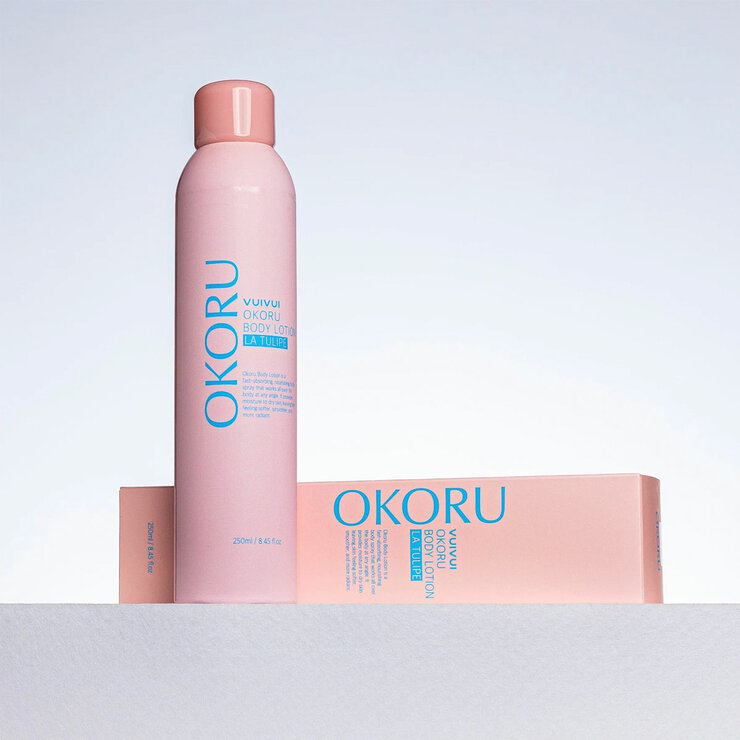 image of okoru body lotion