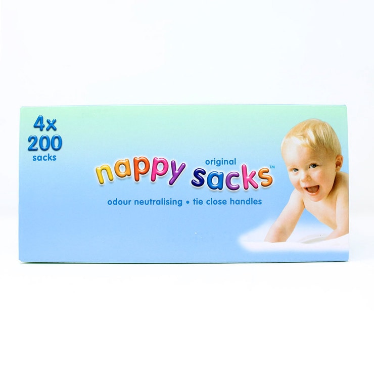 Original Nappy Sacks, 4 x 200 Packs Costco UK