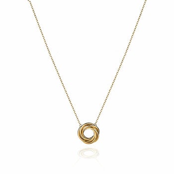14ct Yellow Gold Love Knot Pendant