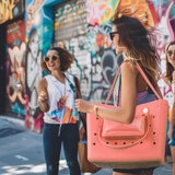 Beachcomber Beach Tote Bag in Red