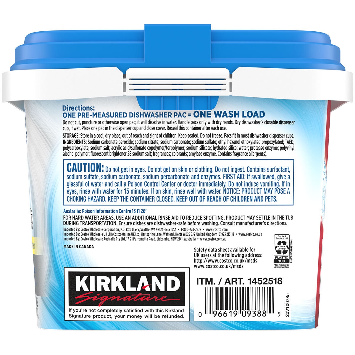 Costco clearance uk dishwasher