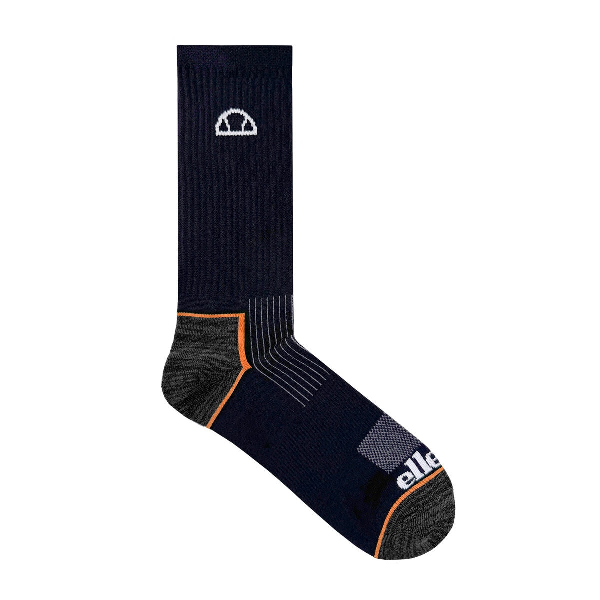Ellesse Men's Performance Crew Socks 6 Pack in Black