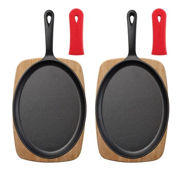 Tramontina Fajita Pan, 4 Piece Set