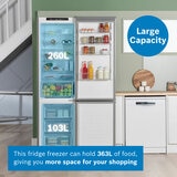 Bosch Series 4 KGN392LAGG Fridge Freezer, A Rated in Silver