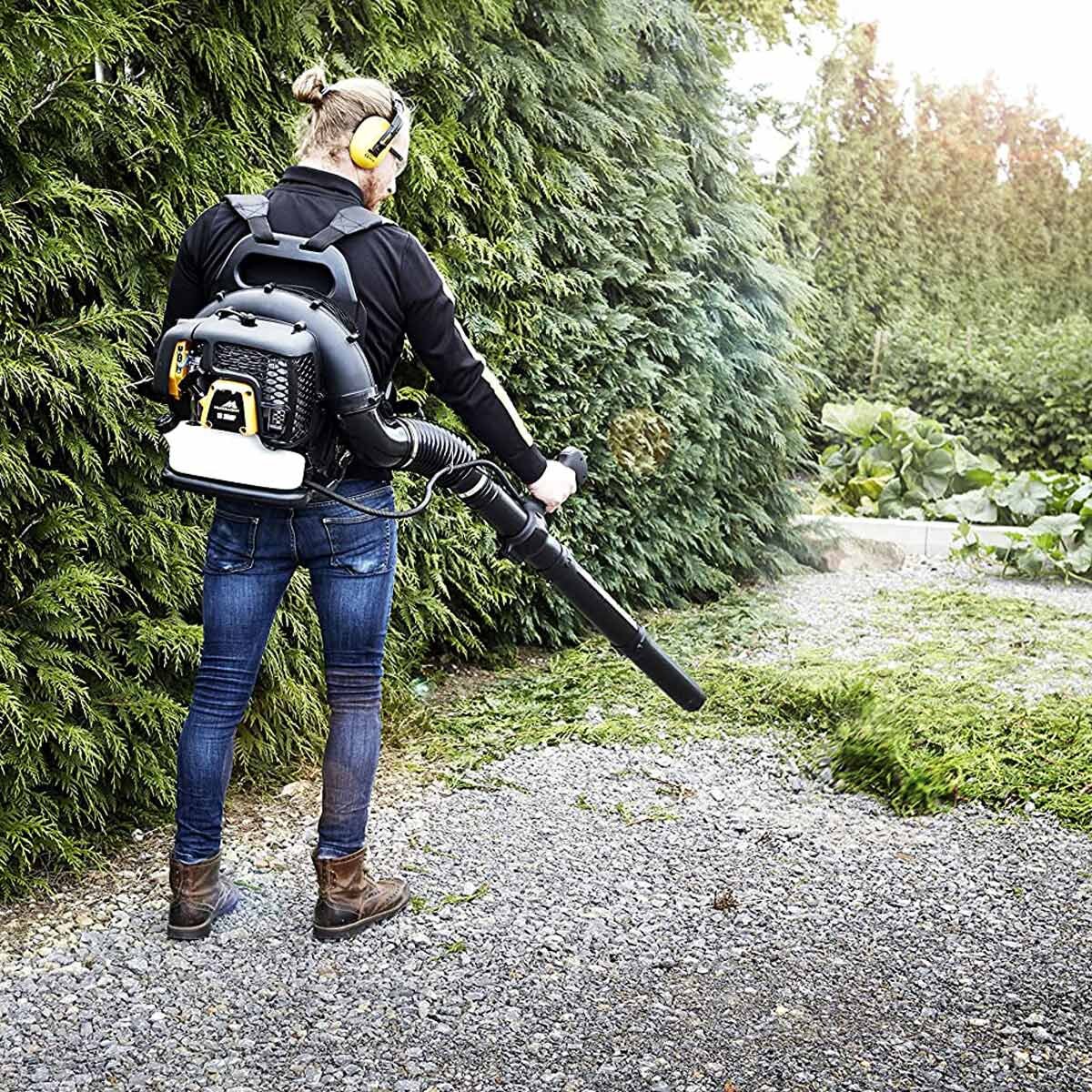 McCulloch 46cc Petrol Backpack Leaf Blower - Model GB 355BP