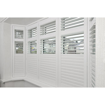 Shutters Factory Custom Made & Installed Endura Paulownia Wood Window Shutters