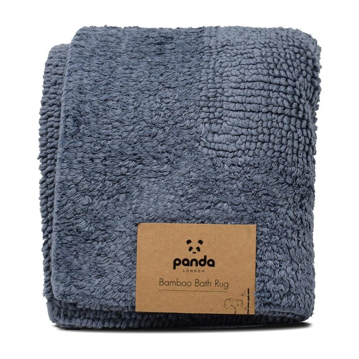 Panda Bamboo Bath Rug in Ink Costco UK