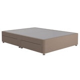 Sealy 4 Drawer Latte Divan Base in 4 Sizes