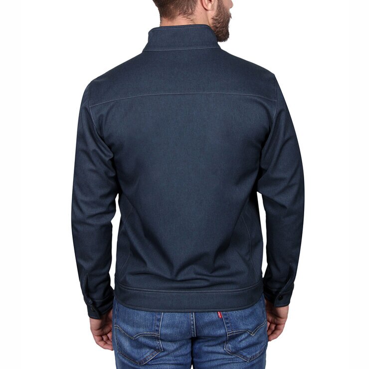 Kirkland Signature Men's Softshell Jacket in Blue Costco UK
