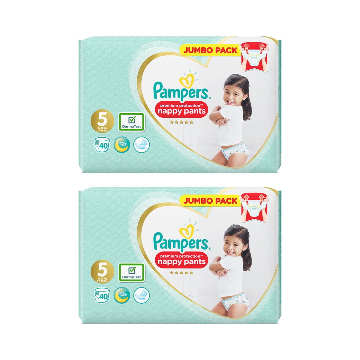 pampers premium protection nappy pants