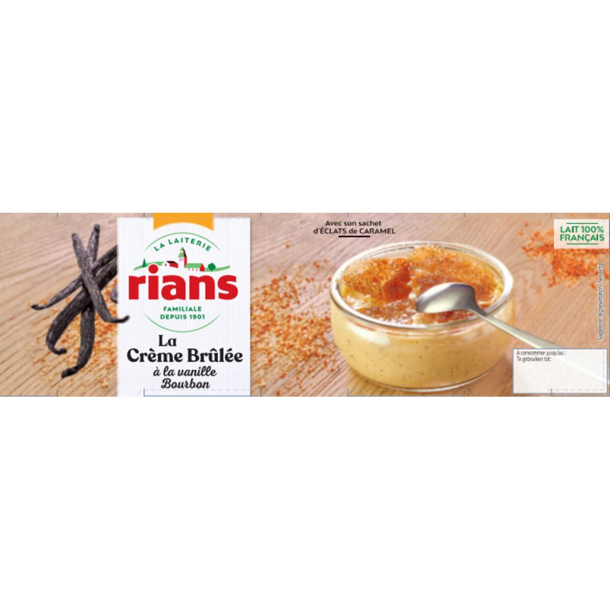 Rians La Creme Brulee, 6 x 100g