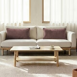 Sutton Place Collection Brown Velvet Cushion 2 Pack, 35 x 55 cm