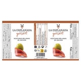 La Explanada Aceitunas Rellenas De Anchoa, 350g