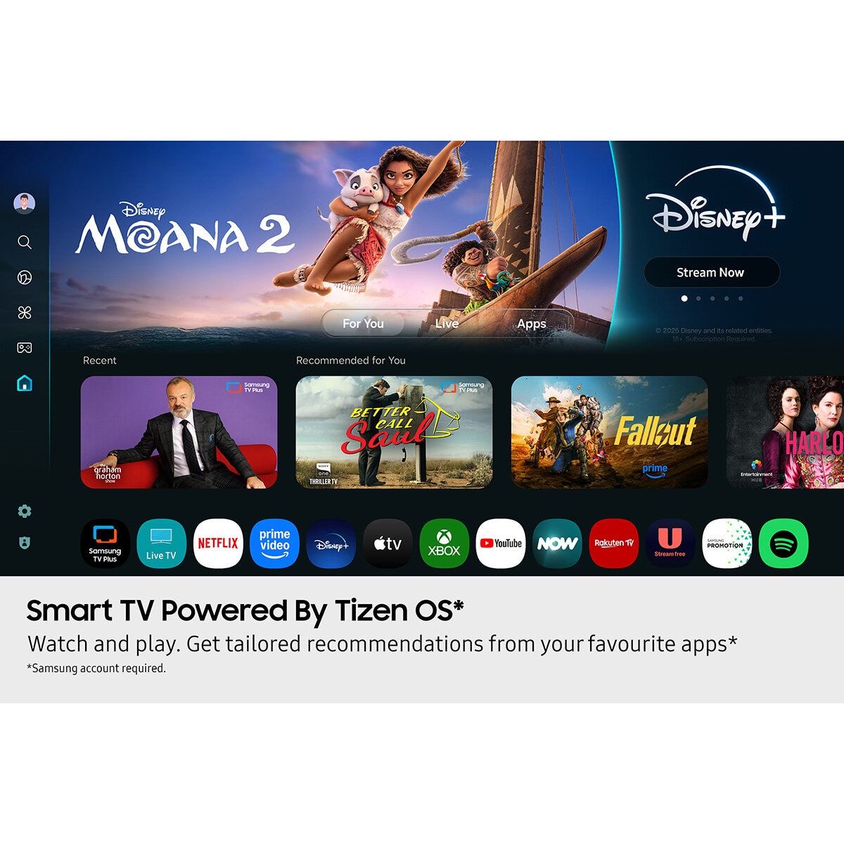 Samsung QE65Q7FAAUXXU 65 Inch QLED 4K Ultra HD Smart TV