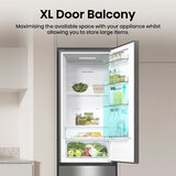 Hisense RM469N4ACDUK Fridge Freezer, D Rated in Stainless Steel