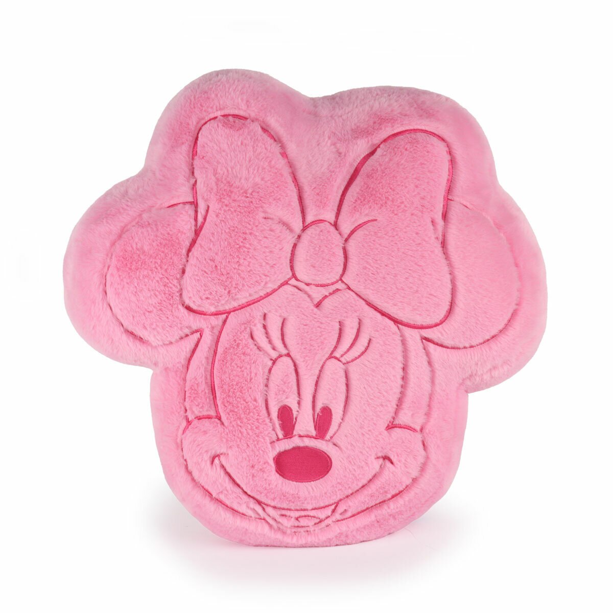 Disney Character Faux Rabbit Fur Oversized Cushion, Minnie Mouse