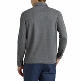 English Laundry Men's Long Sleeve Jersey Polo in Grey