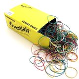 Essentials Assorted Size Rubber Bands - 4 x 454g Pack