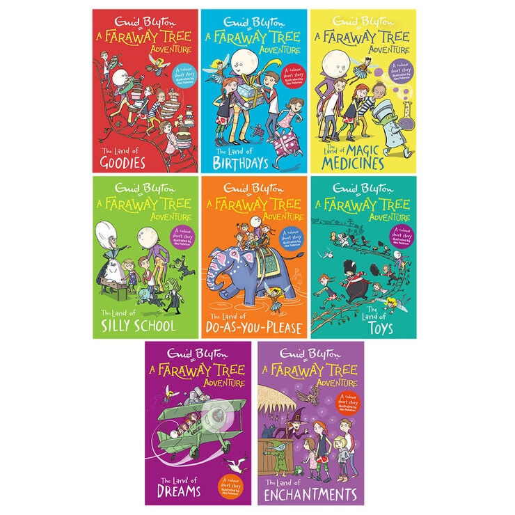 The Faraway Tree Adventures 8 Book Boxset, Enid Blyton (5+ Years) The Faraway Tree Adventures 8 Book Boxset, Enid Blyton (5+ Years)