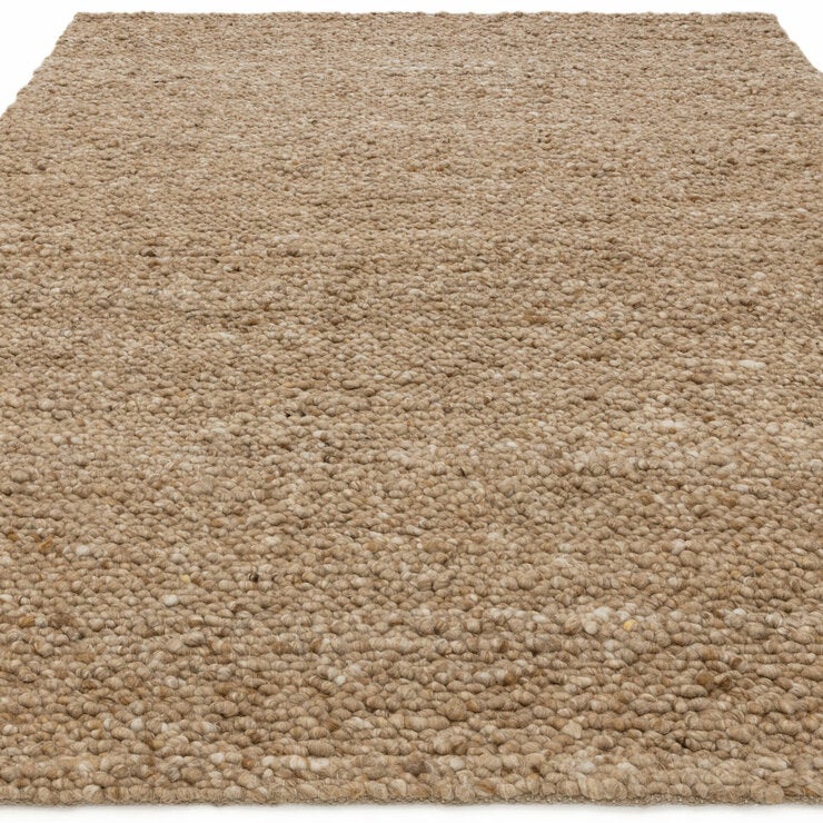 Adler Bouclé Wool Honey Rug, in 3 Sizes