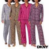 DKNY Women's Notch Collar Pyjama Set DKNY Women's Notch Collar Pyjama Set