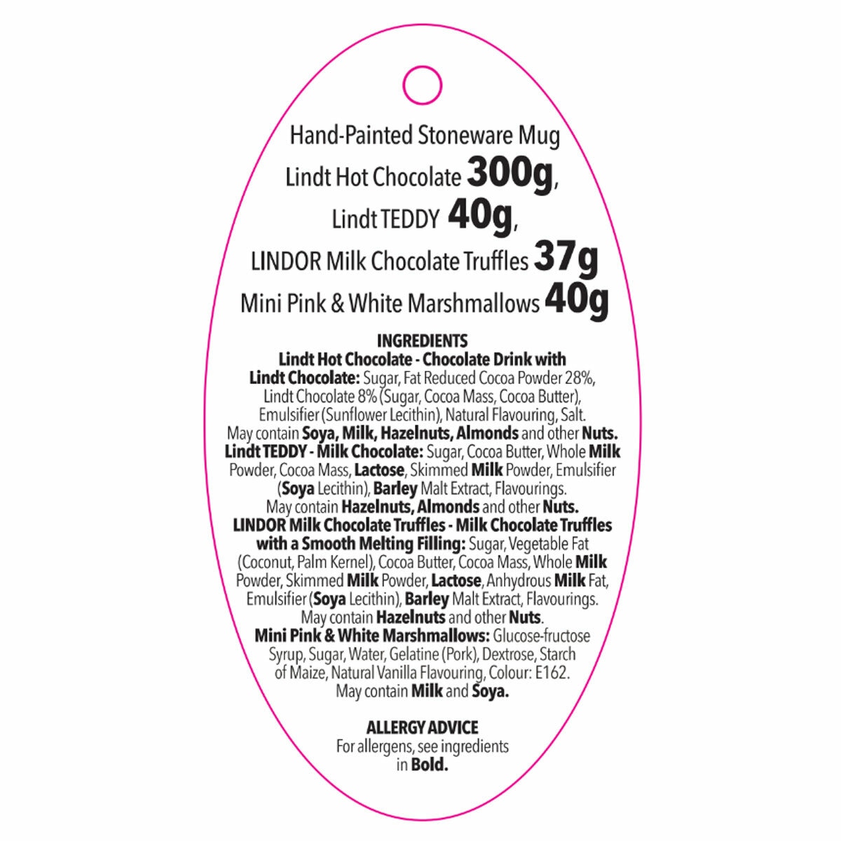 Lindt Hot Chocolate Mug Set - Gingerbread Lindt Hot Chocolate Mug Set - Gingerbread