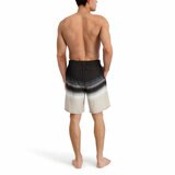 Kirkland Signature Men's Swim Short in Black Stripe