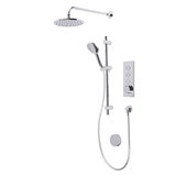 Cut out image of shower on white background