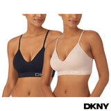 DKNY Seamless Bralette, 2 Pack
