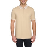 DKNY Men's Zip Collar Polo