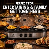 Lifestyle image SensioHome Triple Slow cooker Lifestyle image SensioHome Triple Slow cooker