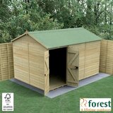 Forest Garden Timberdale 12ft x 8ft 3" (3.6 x 2.5m) Tongue & Groove Wooden Storage Shed