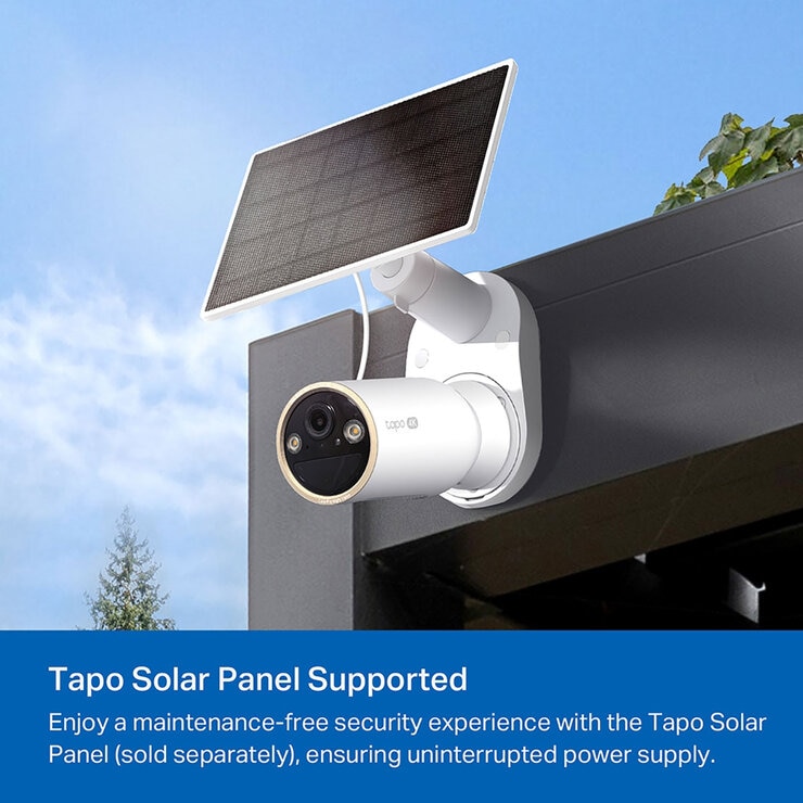 TP-Link Tapo C460 4K 8MP Battery Powered Outdoor Security Camera -2 Pack