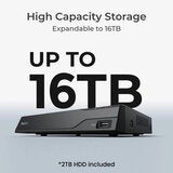 Reolink 12MP (4K+) UHD UH NVR PoE 16 x Channel / 8 x Bullet Camera Kit With 4TB HHD Reolink 12MP (4K+) UHD UH NVR PoE 16 x Channel / 8 x Bullet Camera Kit With 4TB HHD