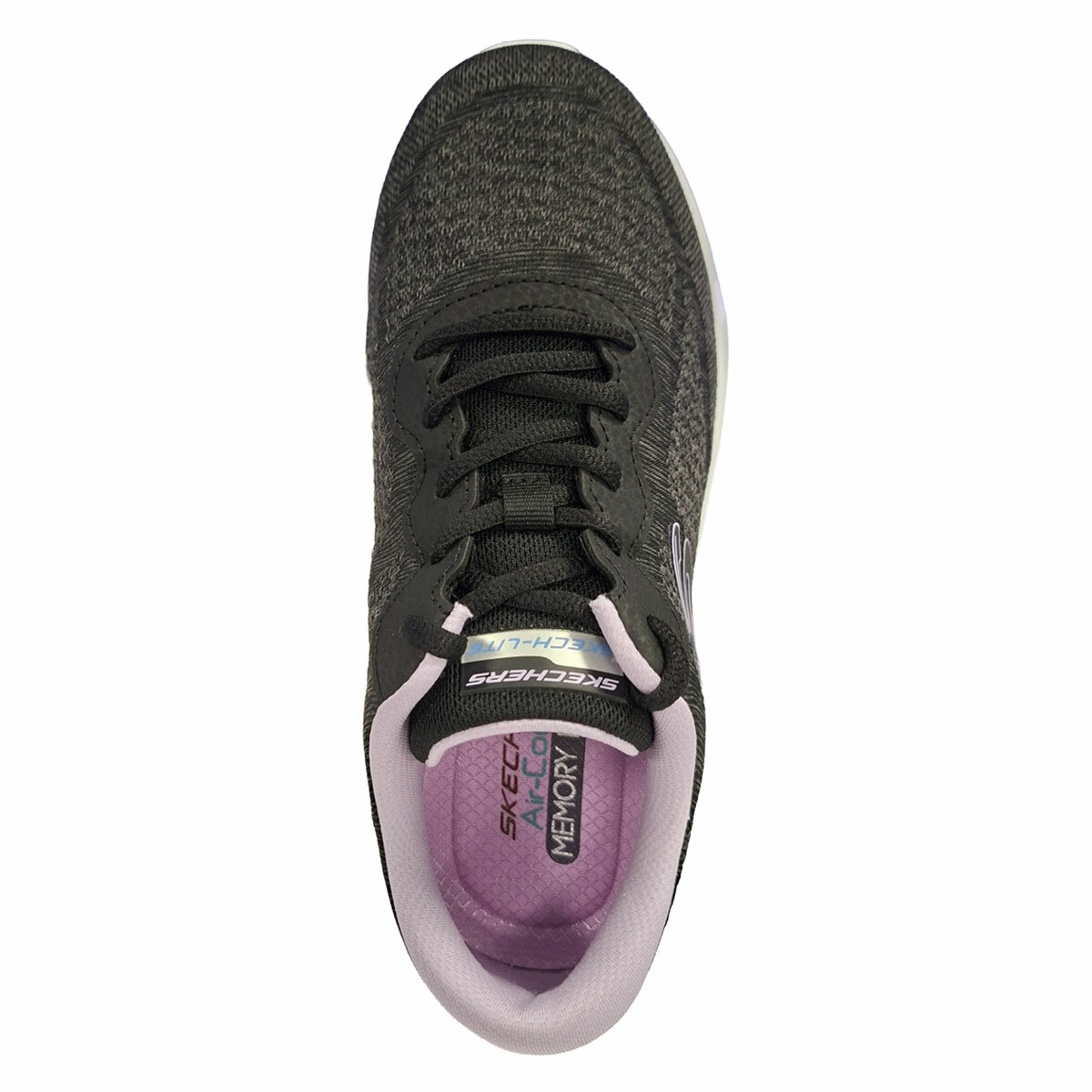 Skechers Ladies Lite Pro Trainer in Black